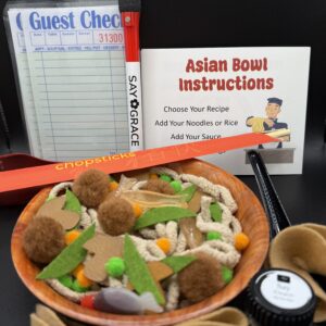 Dramatic Play Asian Bowl Kit